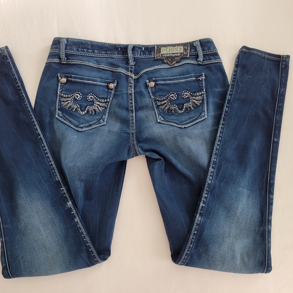 Express REROCK Jean Legging - Picture 2 of 5